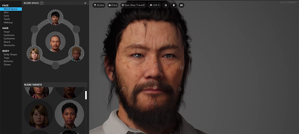 unreal engine metahuman creator ai software